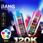 Bang Legend 120K – 5 az 1-ben egyszer használatos e-cigaretta