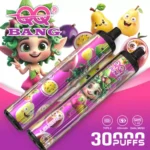 QQ Bang 30K – Crystal Pen dizájnú egyszer használatos e-cigaretta