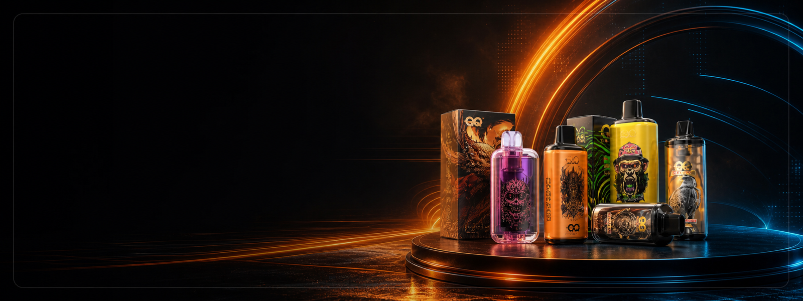 VapeMagyar 100K+ slukk nagy kapacitású eldobható vape termékek kezdőlapi banner