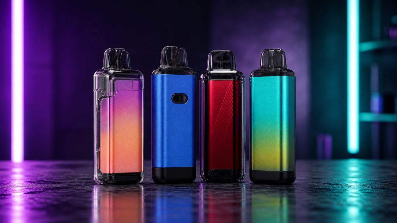 Airmez Fox 140K termékteszt blogborító nagy kapacitású eldobható vape modellekkel