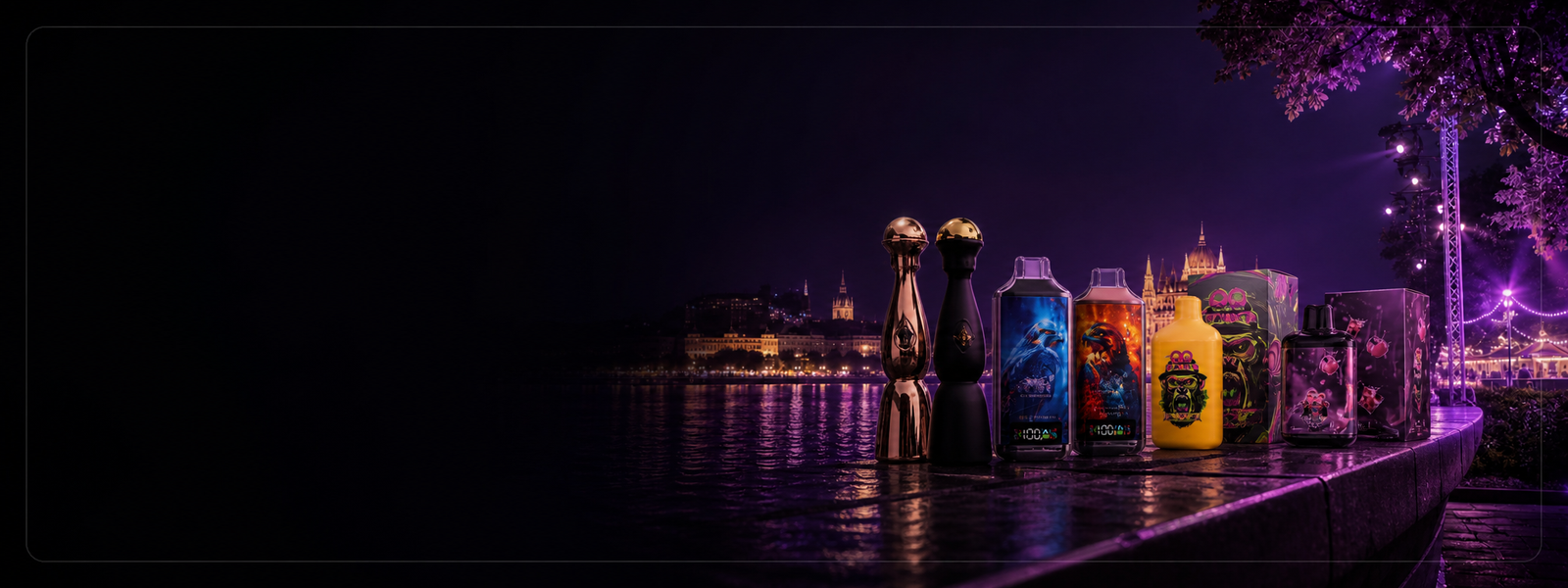 VapeMagyar budapesti nyári esti vape kínálat kezdőlapi banner