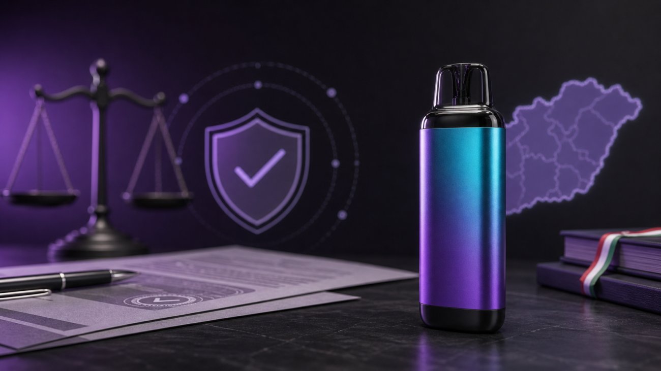 Magyarországi vape szabályozás blogborító elektronikus cigaretta tájékoztatóhoz
