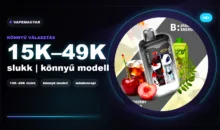 15K-49K slukk könnyű modell eldobható vape kategória banner
