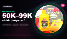 50K-99K slukk népszerű eldobható vape kategória banner